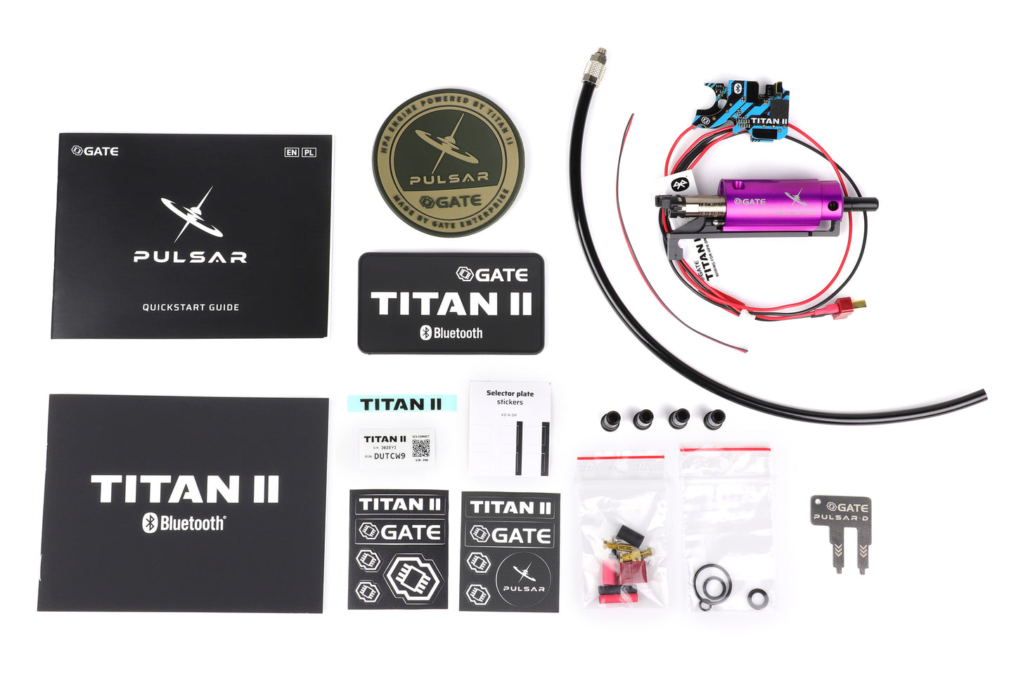 PULSAR D2 HPA Engine - set with TITAN II Bluetooth®