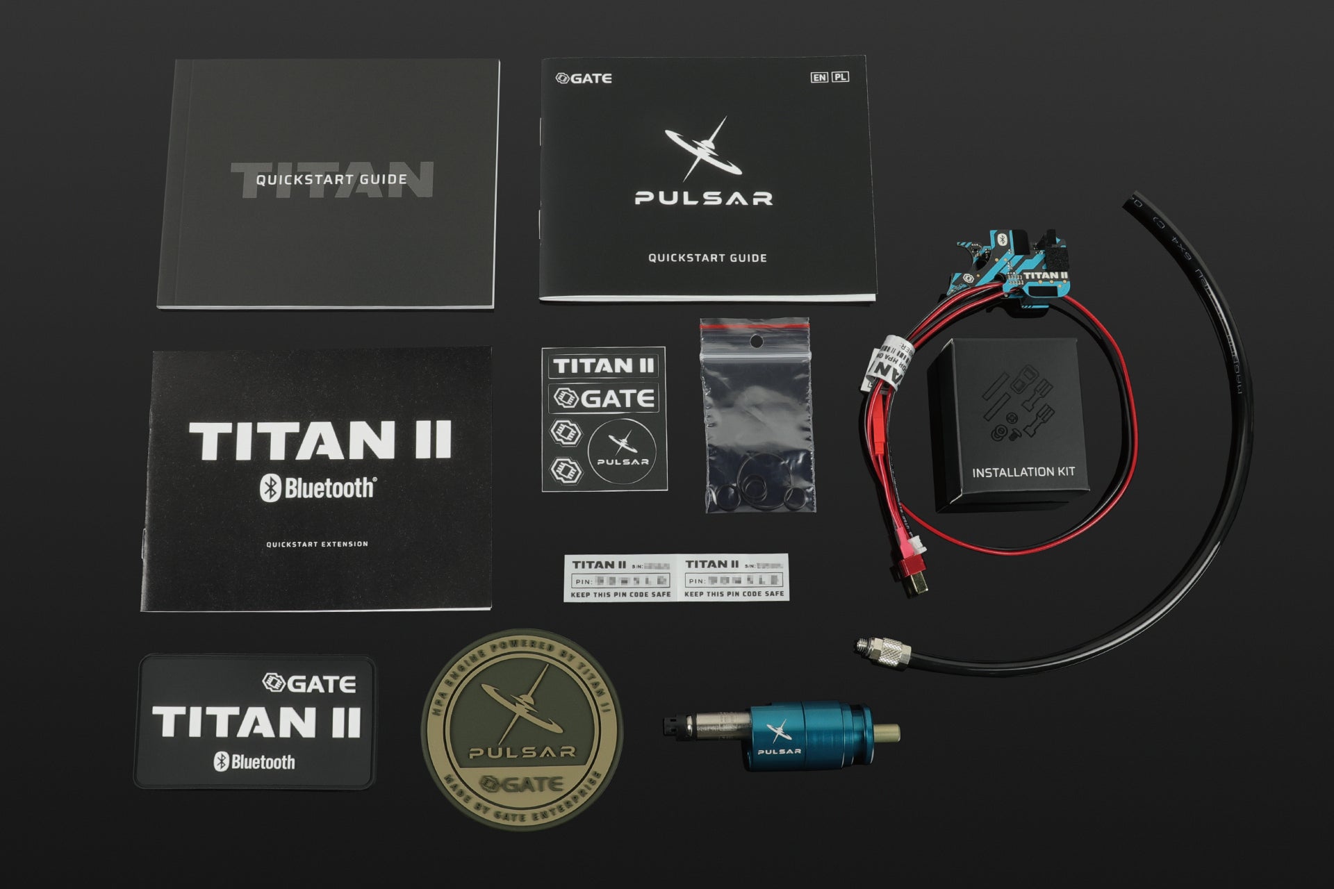 PULSAR S HPA Engine - set with TITAN II Bluetooth® EXPERT + Extra