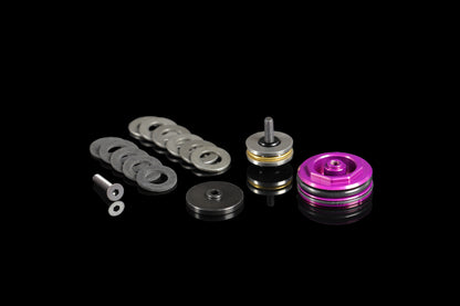 EON POWER HYBRID Piston Head [CNC] + Weight Pad Set - Violet rev. 3