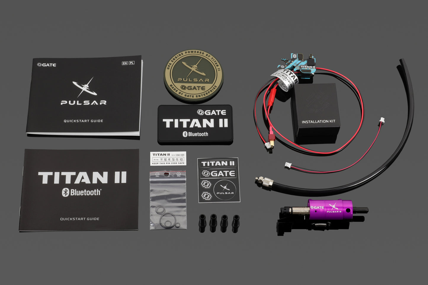 PULSAR D HPA Engine – set with TITAN II Bluetooth® EXPERT