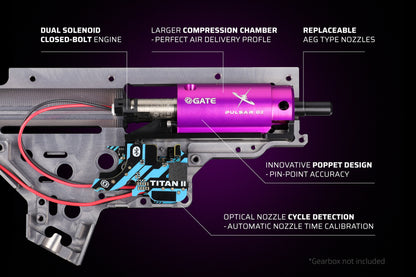 PULSAR D2 HPA Engine - set with TITAN II Bluetooth®