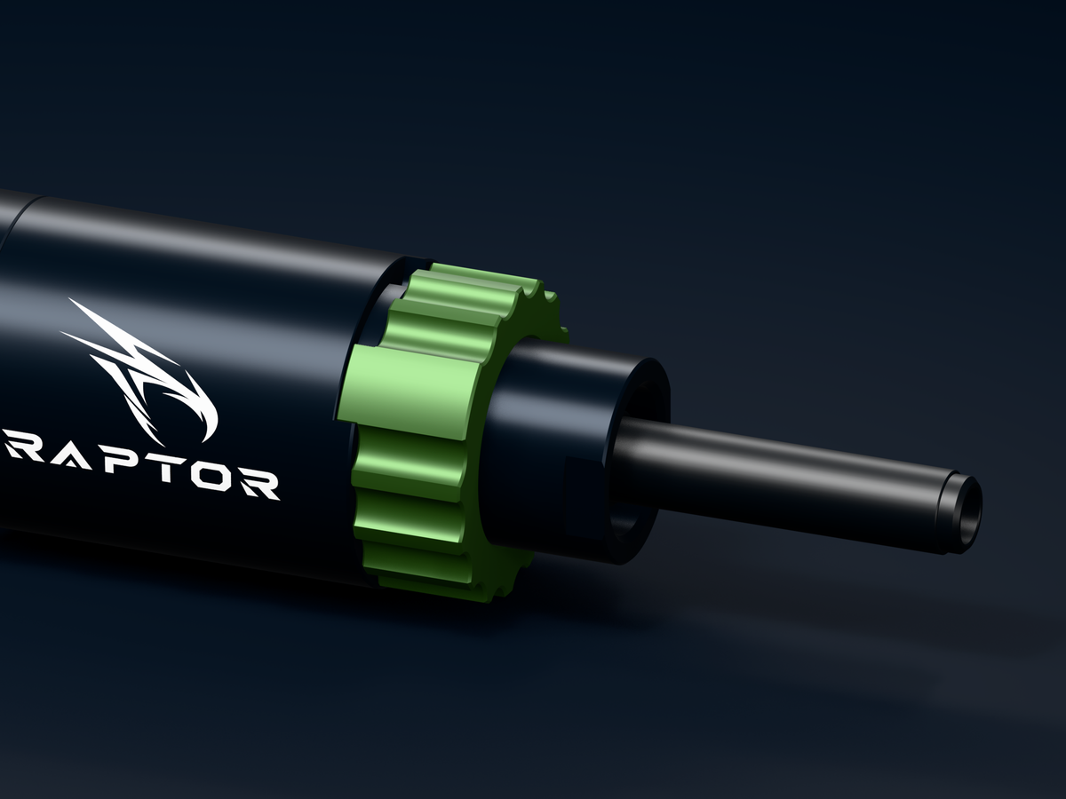 RAPTOR · engine body and QD-ring detail